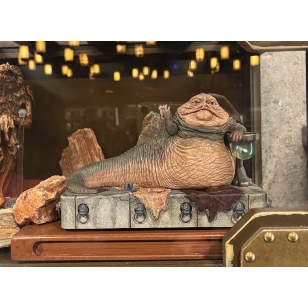 2026 Disney Parks May The 4th Star Wars Galaxy's Edge Jabba The Hutt Figurine